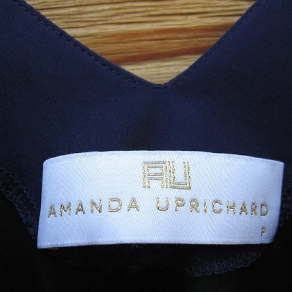 Amanda Uprichard Blue Silk Top - Image 6