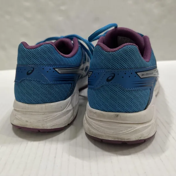 ASICS GEL-Contend 4 Shoes Womens‎ 6.5 Blue Purple Mesh Running Sneakers T767N - Image 5