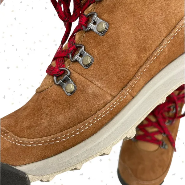 Danner Adrika Hiker Sienna Free People Tan Suede Classic Retro Hiking Boots 7 - Image 14