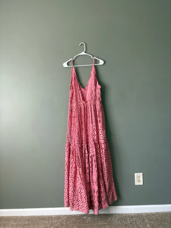 Free people eyelit maxi dress - Image 4