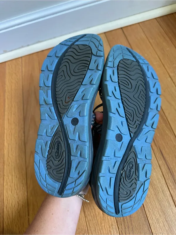 Chaco Adjustable Strap Sport Sandal Womens 8 Blue Granola - Image 6