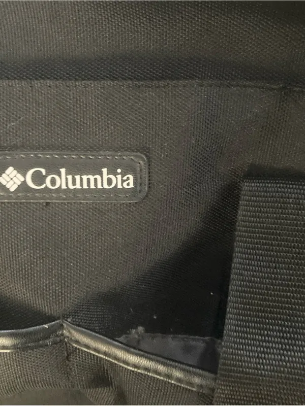Columbia Diaper Bag Black Multiple Pockets - Image 3