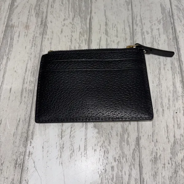 Kate Spade Leather Card Wallet Black EUC - Image 2
