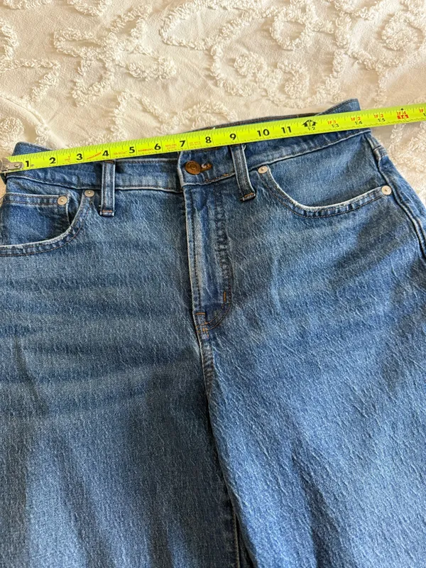 Madewell Perfect Vintage Wide Leg Crop Jeans - Image 4