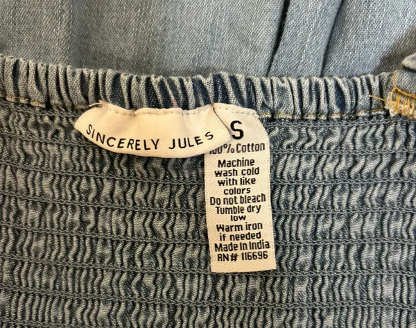 Sincerely Jules Denim Sundress - Image 5