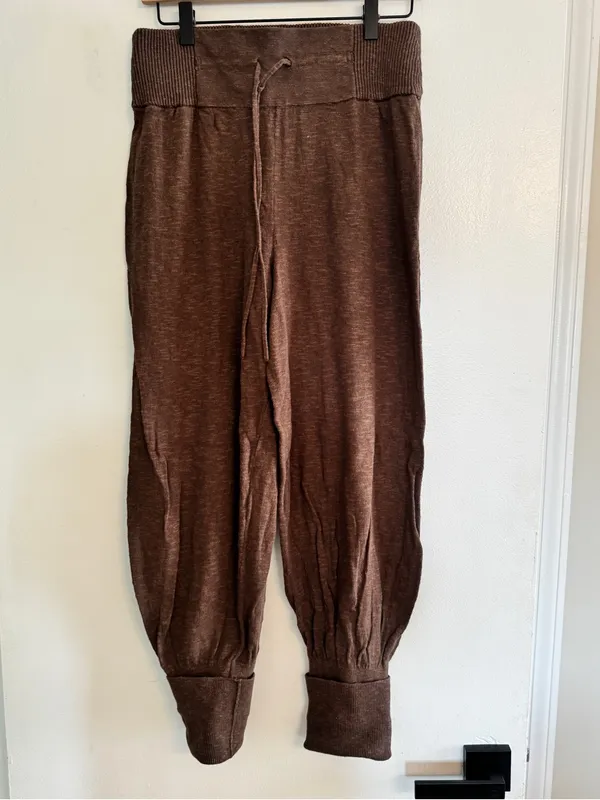 Free People Beach Sila Sweater Pant in Carafe - Image 3