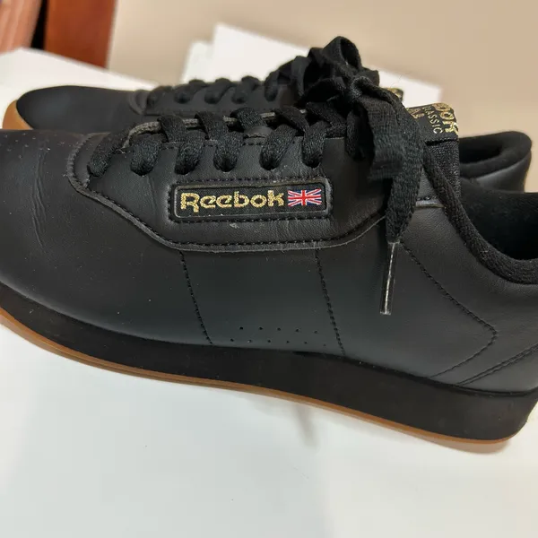 Reebok Women’s Black & Gold Princess Shoes - Image 2