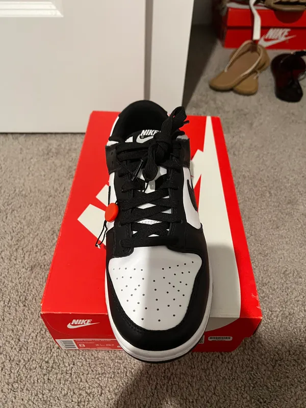 Nike Dunk Low Panda Black White - Image 10