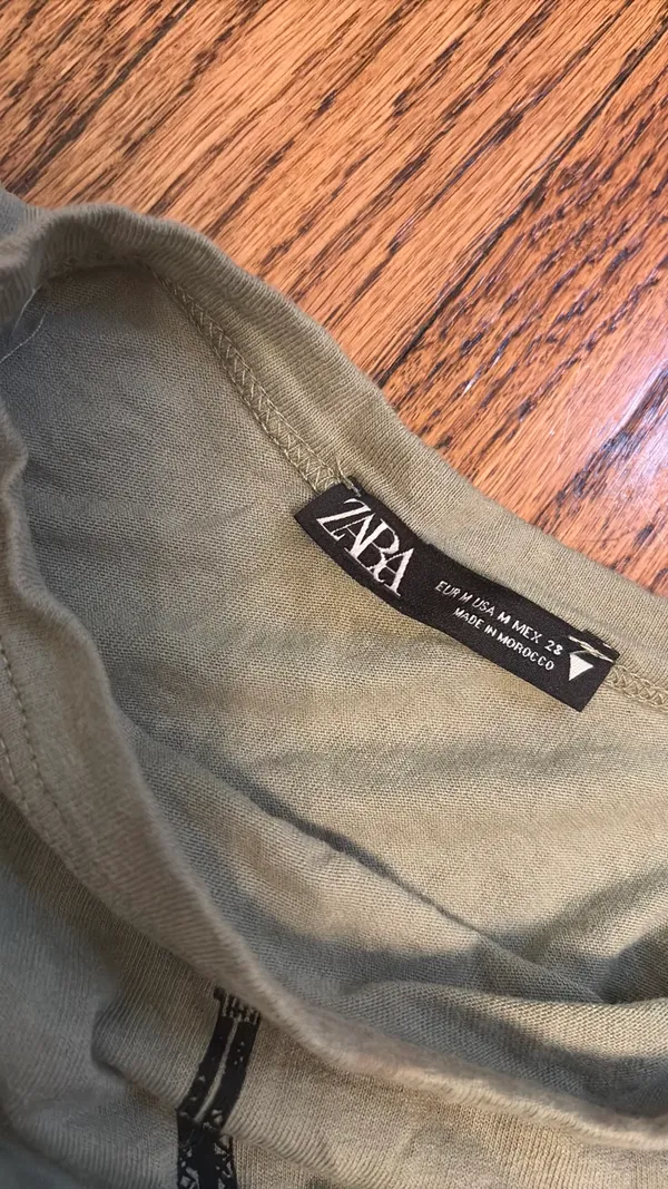 ZARA Paris Shirt - Image 3