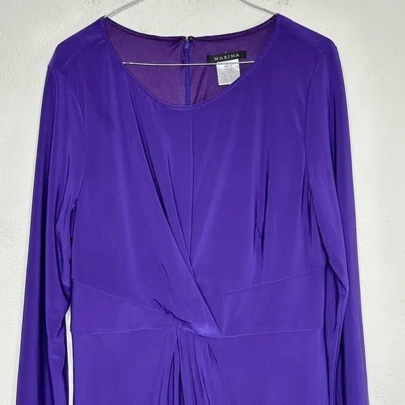 Marina Purple Dress size 8 - Image 2