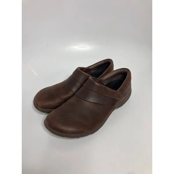 Merrell Encore Q2 Breeze Clogs Womens 6.5 Brown Leather Slip On Comfort J51694 - Image 4