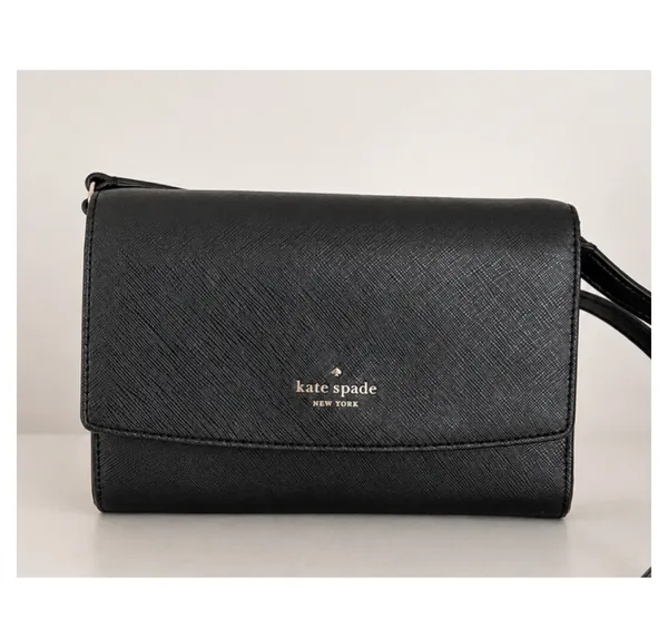 Kate Spade NY black leather crossbody - Image 7