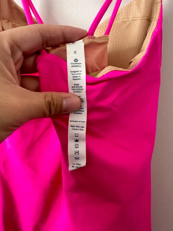 Lululemon free to be hot pink tank - Image 3