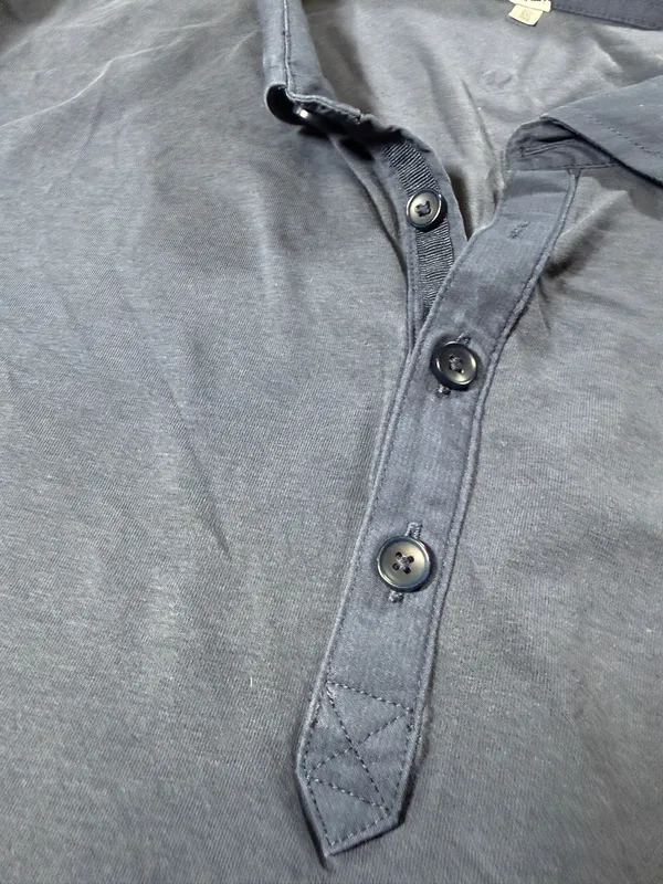 Lululemon Men’s Polo Navy Size 2XL Jersey Material - Image 6