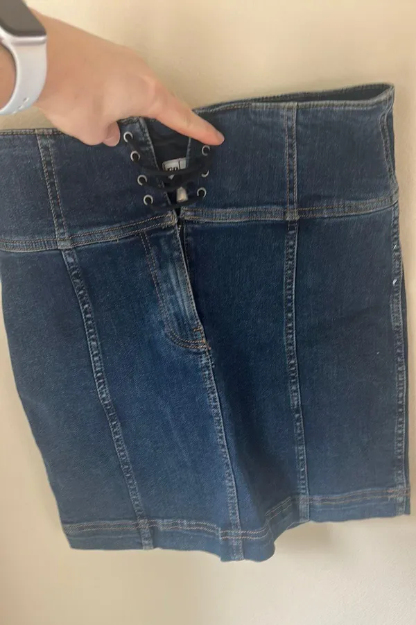 Free People Denim Skirt - Image 3