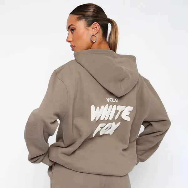 White Fox Boutique Offstage Hoodie in Fawn - Image 3
