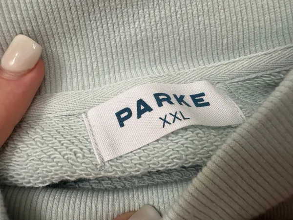 PARKE pale blue mockneck - Image 3