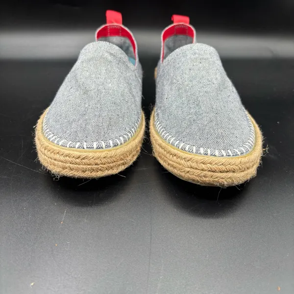 SeeVees Womens Avalon A Line‎ Espadrille Shoes Round Toe Blue White Red Size 10 - Image 2