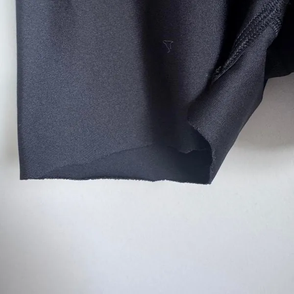 Under Armour Black Spandex Compression Bike Shorts Raw Edge Cut DIY XS - Image 3