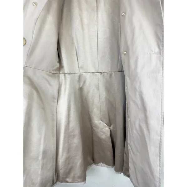 Lauren Ralph Lauren Trench Coat Women’s Size XXS Tan Double Breasted minimalist - Image 10