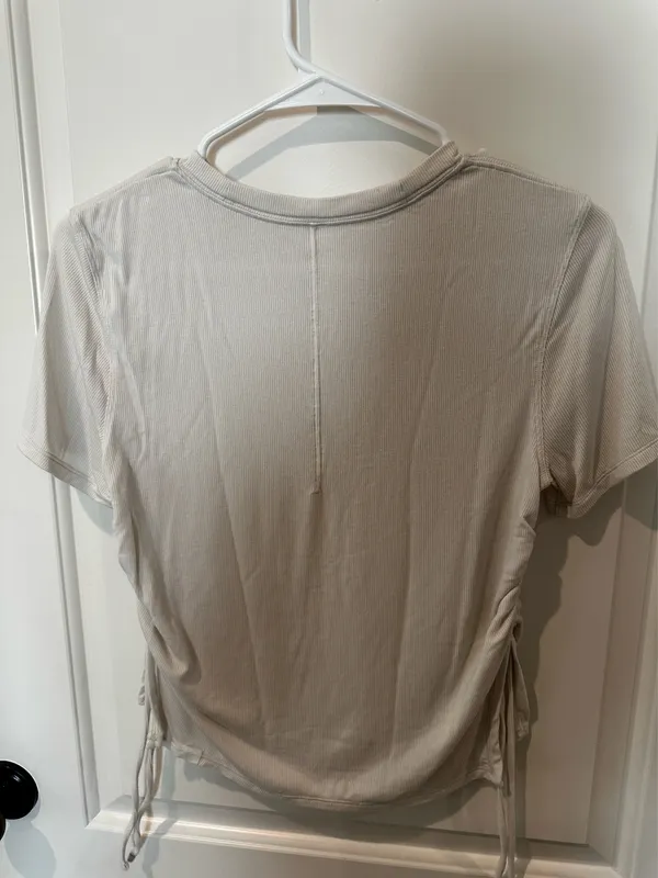 Lululemon ribbed tie shirt - Image 3