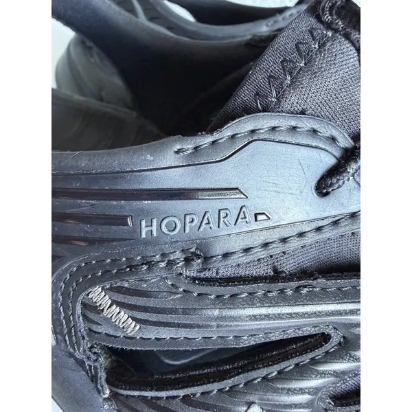 Hoka One One Hopara hiking sandals in Black/Black. Women's US size 8.5. - Image 8