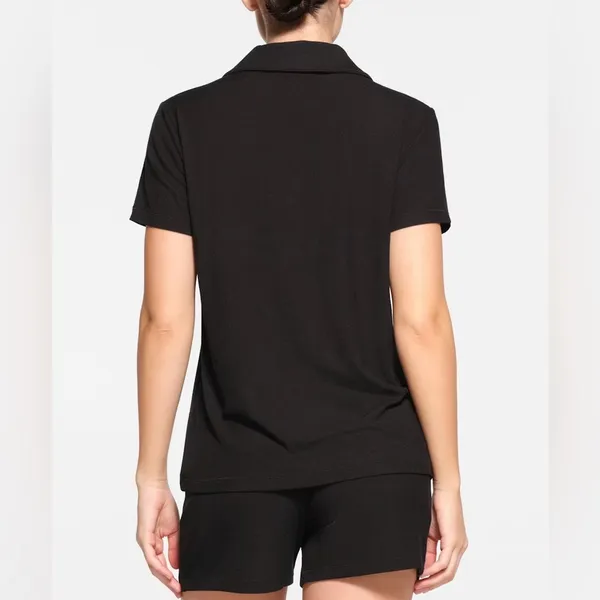 NWT Skims soft lounge short sleep shirt onyx - Image 3