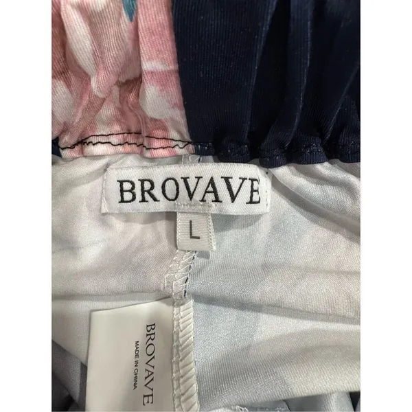 Brovave elastic waist wide leg pants size‎ L - Image 4