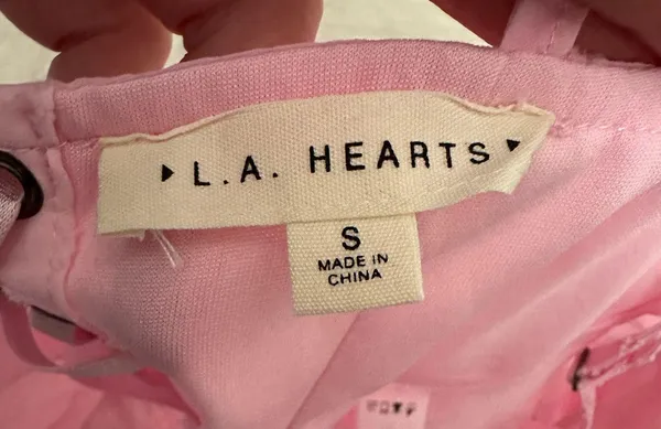 LA Hearts Crop Top - Image 4