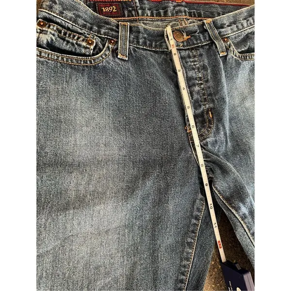 Vintage Abercrombie & Fitch 1892 Low Rise Bootcut Flare Jeans 25S 100% Cotton - Image 12