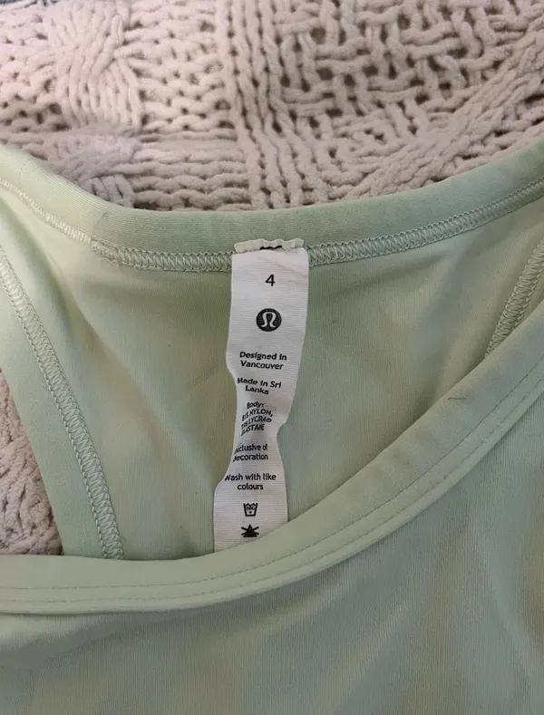 Lululemon Tank Top Racerback - Image 3