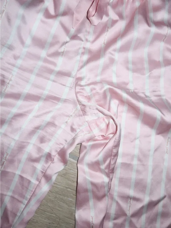 Victoria’s Secret Pink striped satin pajamas - Image 8