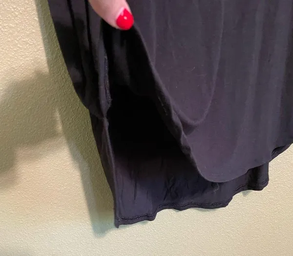 Black maternity top medium - Image 3
