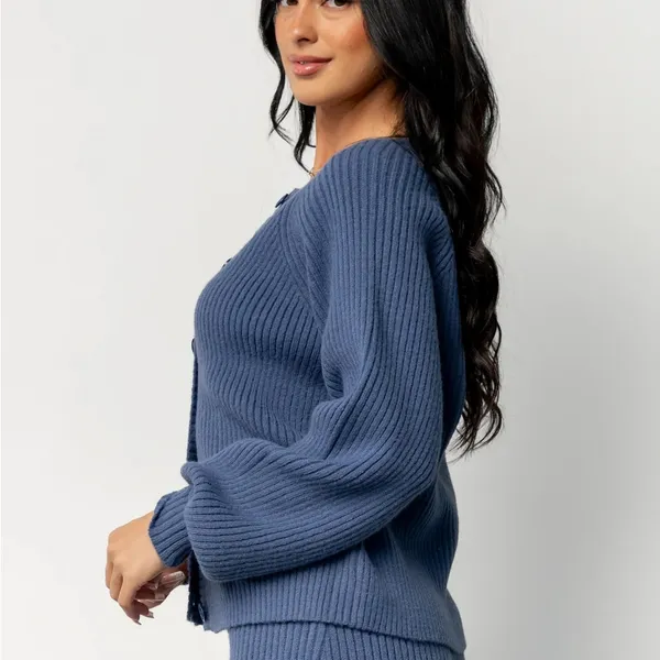 Baltic Born Blue Knit Skirt Set - Image 3