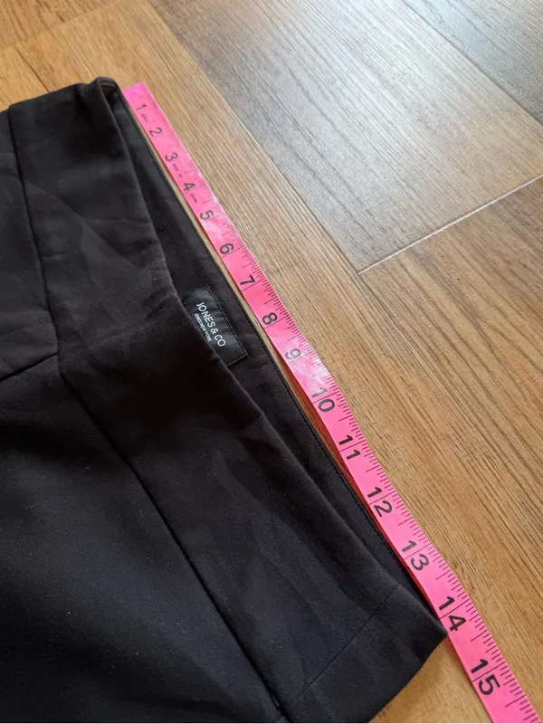 Women’s Black Tailored Wide - Image 4