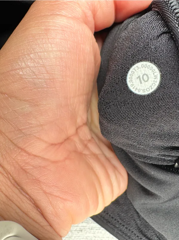 Lululemon Always Alert 1/2 ZipBlack W3CZOS Size 10 - Image 5