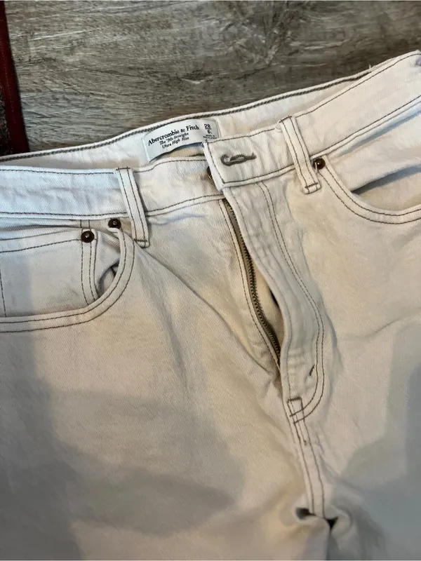 Abercrombie & fitch 90s straight ultra high rise jeans 28/6 - Image 5