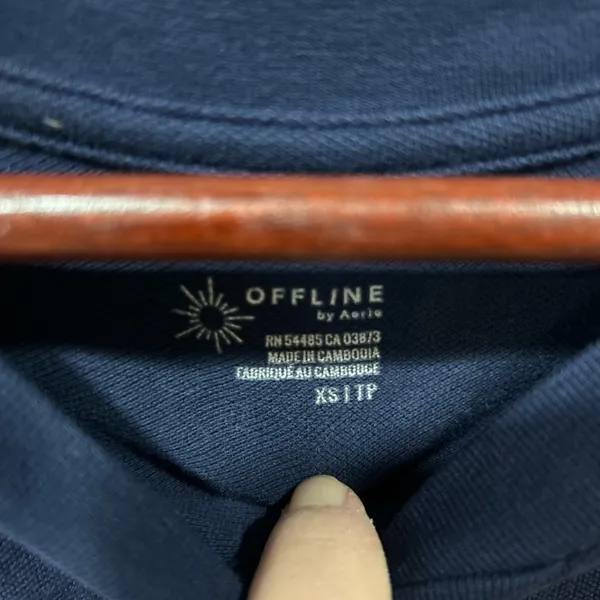 OFFLINE by Aerie Crewneck Sweatshirt – XS (Oversized Fit) - Image 3