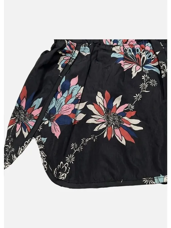 Free People Movement Running Shorts Women's Medium Floral The Way Home Workout - Image 5