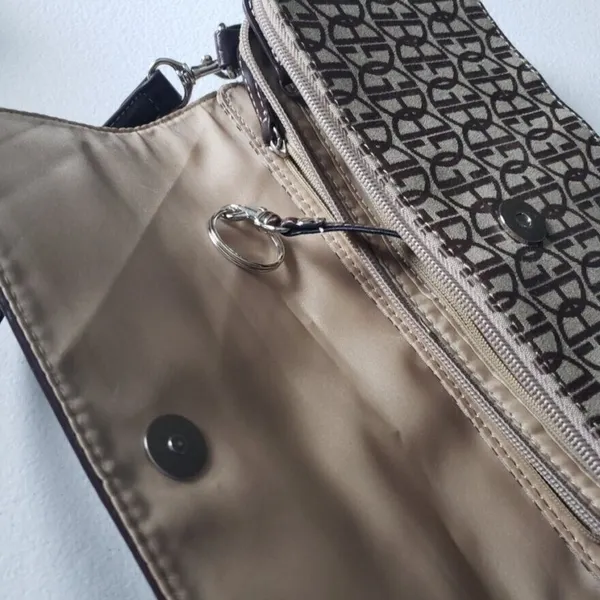 Gianni Bini Purse - Brown & Tan Bag / Handbag / Purse / Shoulder Bag - Image 7