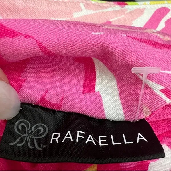 NEW Rafaella Floral Athletic Skort Built In Shorts Pink Blue Small tennis golf - Image 8