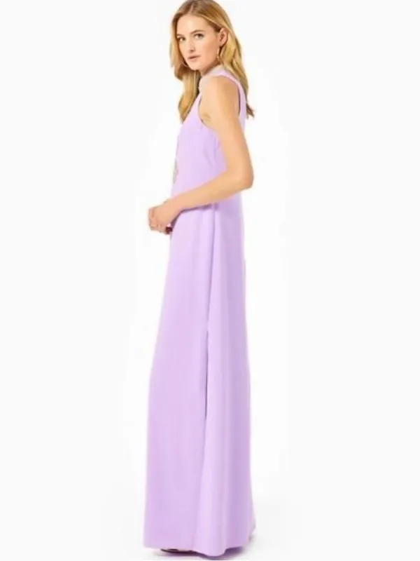 Lilly Pulitzer Jane Maxi Dress in Purple Iris 12 - Image 8