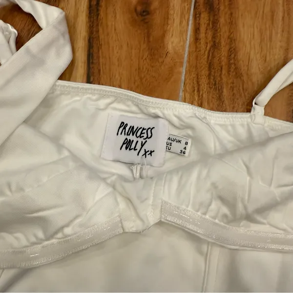 Princess Polly Peyton Bodysuit White NWT Size 4 - Image 13