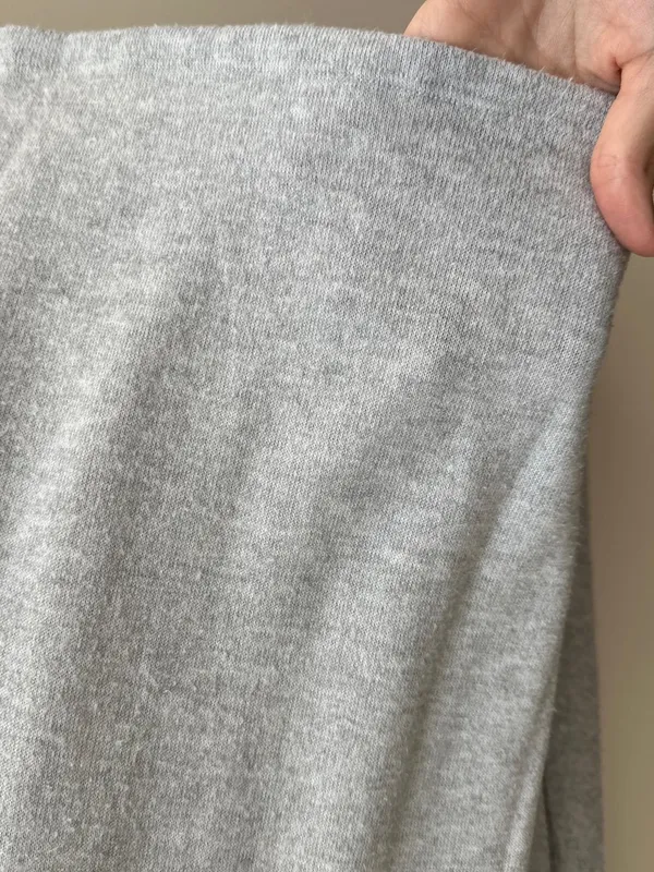 Lucky Brand Mockneck Heather Grey Cozy Stretch Sweater Top, Size Small - Image 10
