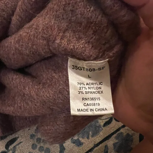 Harper‎ lane large fuzzy sweater Pink - Image 8