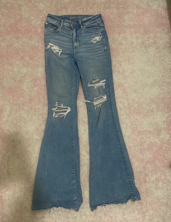 American Eagle Outfitters Flare Denim Jeans - Image 2