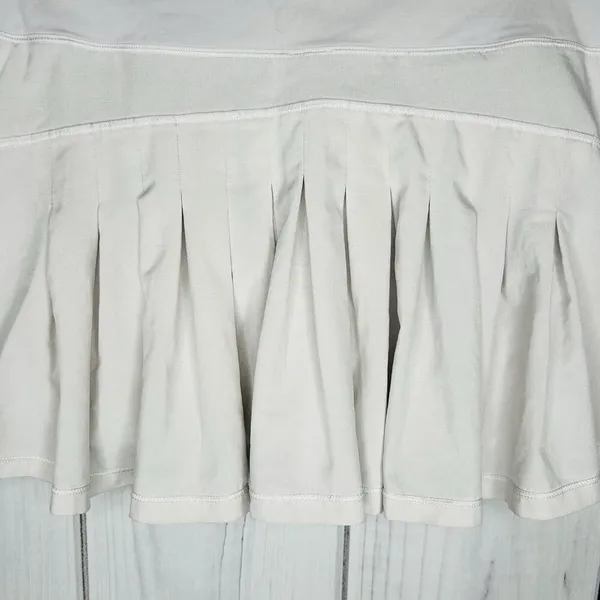 Lululemon Circuit Breaker Skirt Women’s Size 6 Regular Pleated Skort Pale Gray - Image 8