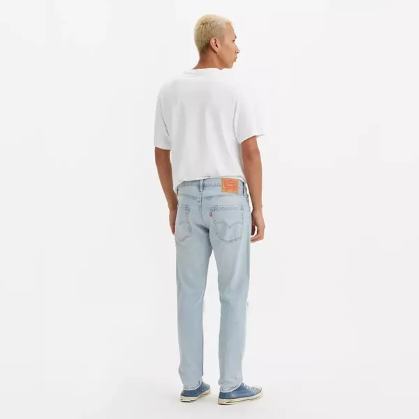 Levi’s 512 slim taper fit light blue distressed jeans - Image 4