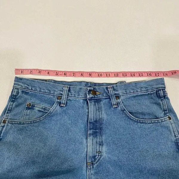 Levi Strauss Signature Mid Rise Bootcut Jeans Women 8 Long W28 L34 Blue Denim - Image 9