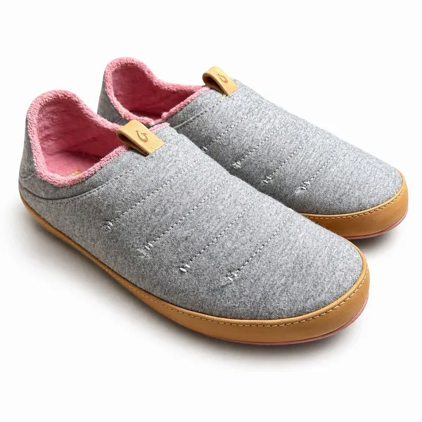 OluKai Lania Slip On Shoes Womens 11‎ Gray Pink Comfort Casual Travel - Image 2